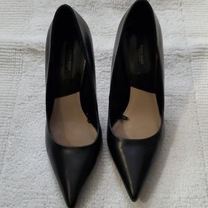 ZARA collection pumps. Black synthetic leather.